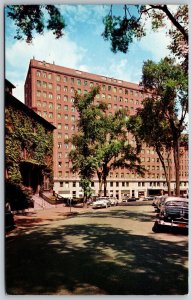 Vtg Portland Maine ME The Eastland Hotel 1950s View Old Chrome Card Postcard