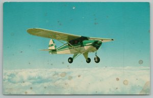 Airplane~1957 Piper Tri Pacer 150~Vintage Postcard