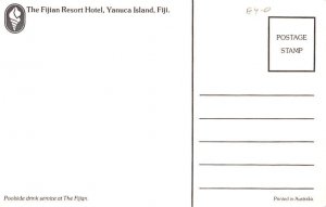 Fijian Resort Hotel Yanuca Island Fiji Unused 