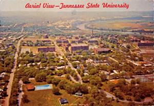 NASHVILLE TN~TENNESSE STATE UNIVERSITY AERIAL VIEW-POSTCARD 