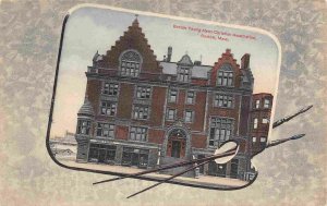 Boston YMCA Building Boston Massachusetts 1907c postcard