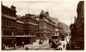 South Africa Adderley Street Cape Town Vintage RPPC 08.51