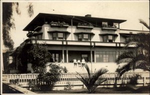 Santa Barbara CA Gregson Hotel c1915 Real Photo Postcard