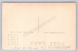 J87/ New Metamoras Ohio RPPC Postcard c1910 Marietta New Bank 1375