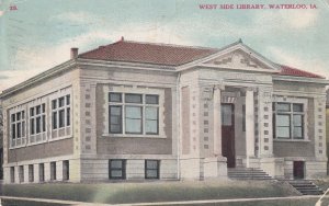 WATERLOO, Iowa, PU-1908; West Side Library