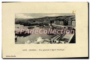 Old Postcard ALGIERS Gnrale views and water sports