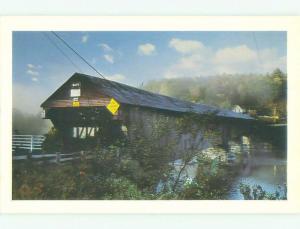 Unused Pre-1980 BRIDGE SCENE Lisbon New Hampshire NH HQ8938