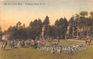 Fox Hunt Southern Pines, NC, USA 1934 