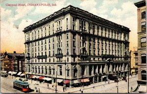 Postcard Claypool Hotel in Indianapolis, Indiana~138178