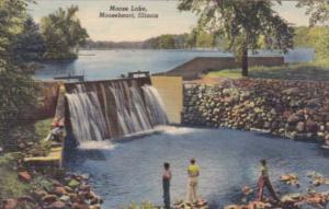 Illinois Mooseheart Moose Lake 1952 Curteich