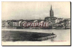 Postcard Old Toulouse Tounie Wharf and Tower of the Dalbade