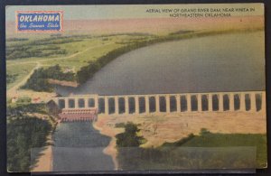 Vinita, OK - Aerial View of Grand River Dam