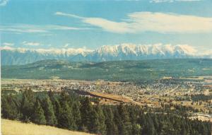 Cranbrook BC British Columbia Steeples Mountain Range Unused Postcard D32