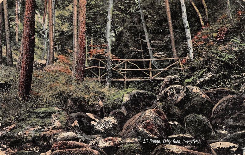 uk11818 bridge fairy glen dwygyfylchi wales uk