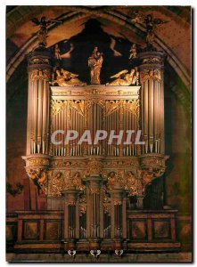 Postcard Modern Cathedrale Sainte Marie Oloron Organ