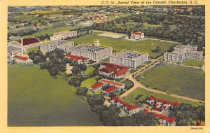 Aerial view of The Citadel Charleston, South Carolina