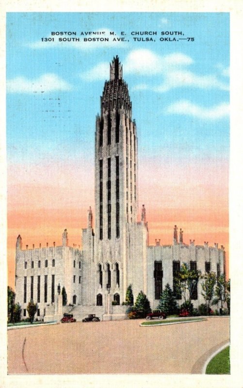 Oklahoma Tulsa Boston Avenue Methodist Episcopal Church South 1939