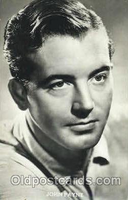 John Payne Actor, Actress, Movie Star Unused 