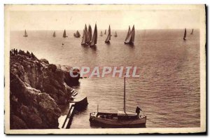 Old Postcard The Boat regattas