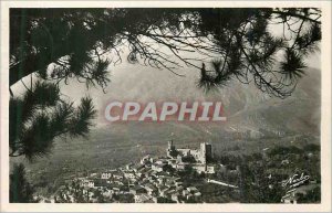 Modern Postcard Vernet les Bains (Pyrenees Orientales) In view of the Forest ...