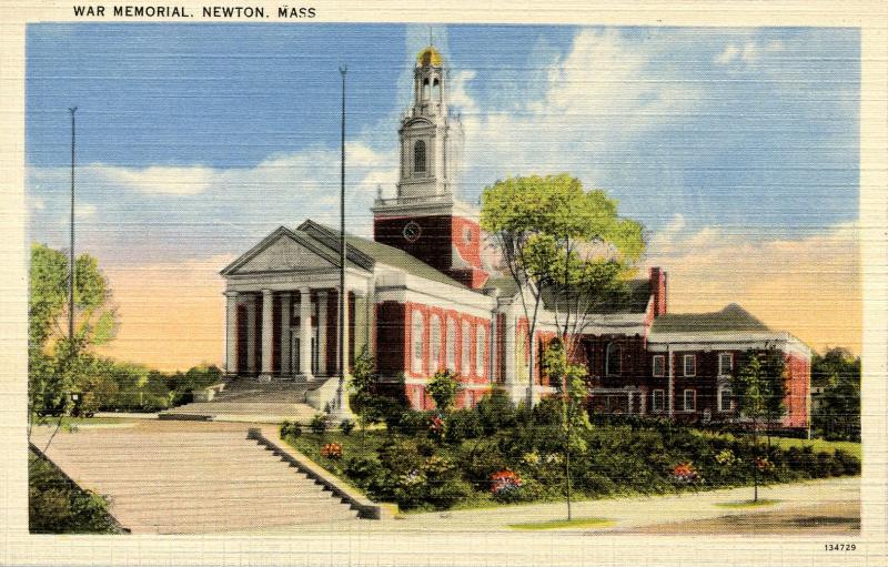 MA - Newton. War Memorial Building