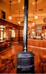 Disneyland The Upjohn Company Drugstore Pot-bellied Stove and Hanging Chandel...