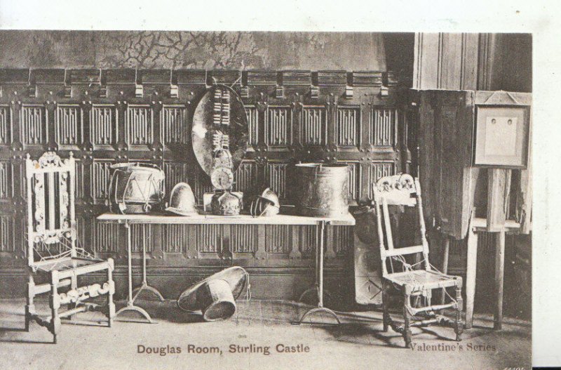 Scotland Postcard - Douglas Room - Stirling Castle - Stirlingshire - Ref 17124A