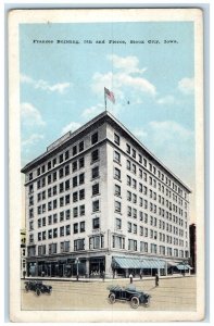 c1920 Frances Building Pierce Exterior Building Sioux City Iowa Vintage Postcard