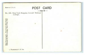 Postcard New York Hospital - Cornell Medical College, NY RPPC J7