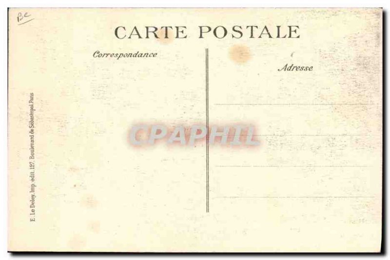 Old Postcard zeppelins on Paris National Funeral victims