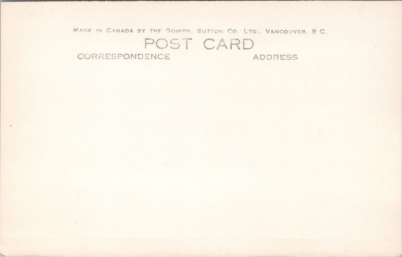 CPR Deisel Electric Train Mt Eisenhower AB Diesel Gowen Sutton RPPC Postcard H31 