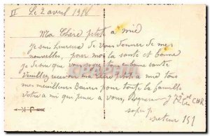 Old Postcard Fantasy Flowers