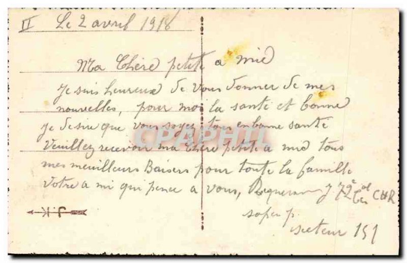 Old Postcard Fantasy Flowers