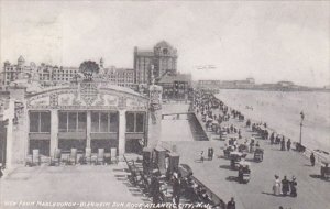 New Jersey Atlantic City View From Marlbourgh Blenheim Sun Roof 1909