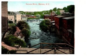 New York Malone  Salmon River thru town