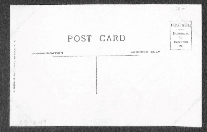 BALL GROUNDS MAGDALENA MEXICO MEXICAN AMERICAN BORDER WAR MILITARY POSTCARD 1909