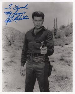 Dale Robertson Cowboy Western Film 10x8 Hand Signed Photo