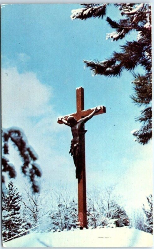 Postcard - Catholic Shrine - Indian River, Michigan 