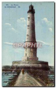 Old Postcard Cordouan Lighthouse