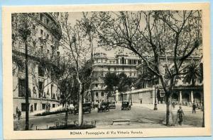 Italy - Rome,  Driving along Vittorio Veneto