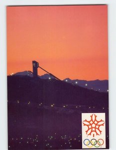 Postcard Jump Tower Canada Olympic Park Site 1988 Olympic Winter Games Calgary