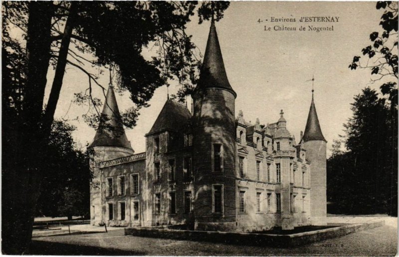 CPA Env.d' ESTERNAY Le Chateau de NOGENTel (491414)