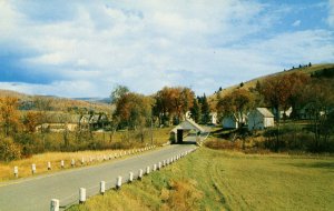 VT - Lyndon. South Wheelock Road Covered Bridge