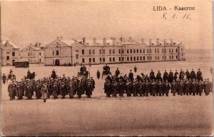 Republic of Belarus Lida Barracks Vintage Postcard C017
