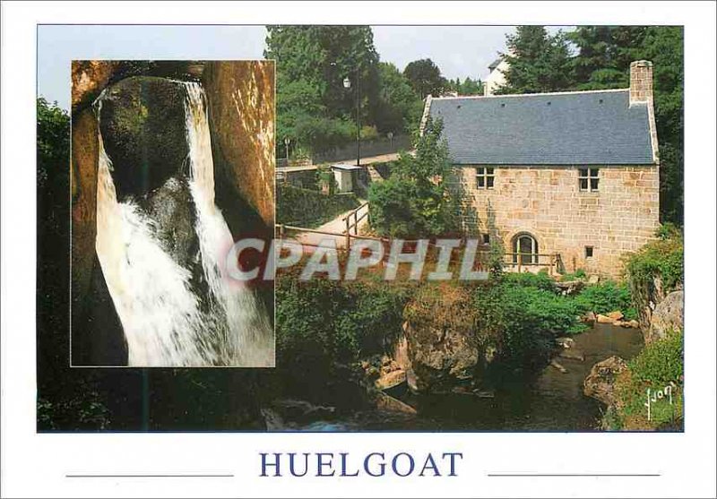 Postcard Modern Colors and Light of France Huelgoat (Finistere) The Pit and M...