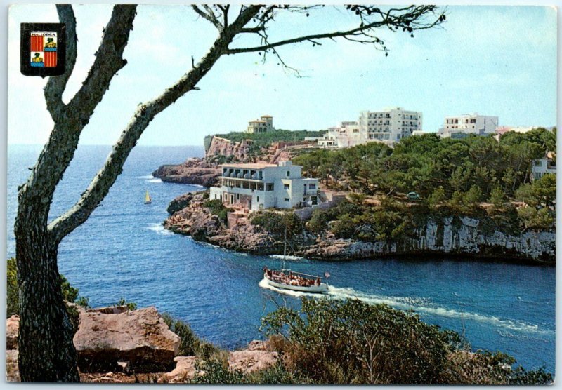 Postcard - Partial View - Cala Figuera, Spain