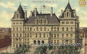 Albany, New York, NY State Capital USA 1911 light wear postal marking on fron...