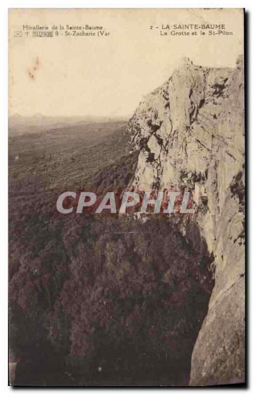  Tarjeta Postal de la vendimia Sainte el bÃ¡lsamo la cueva y pisÃ³n del St