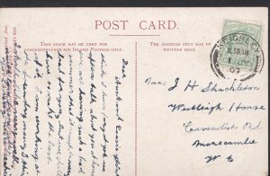 Genealogy Postcard - Family History - Shackleton - Morecambe  BH5563