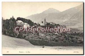 Postcard Old Embrun rock